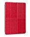 【日本正規代理店品】HOCO iPad Air2 ビンテージ調 PUレザーケース クリスタル CRYSTAL シリーズ (iPad Air 2, レッド)
