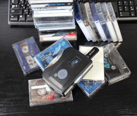 懐かしカセットテープを簡単にデータ化するレコード